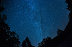 乗鞍の夜空