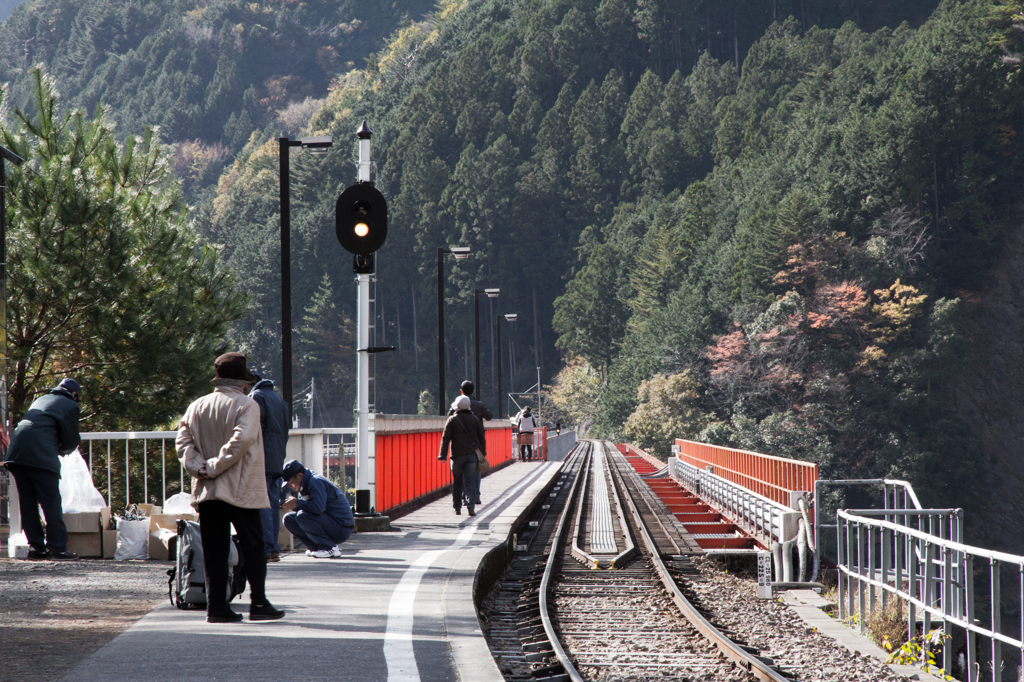 奥大井湖上駅