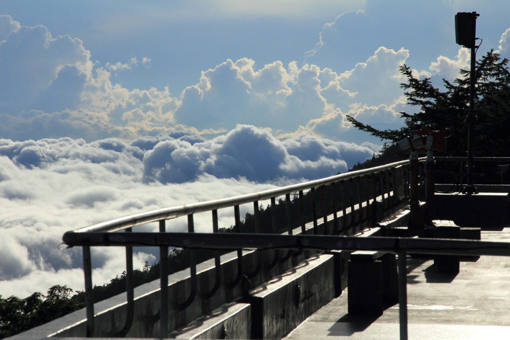 富士五合目からの雲海