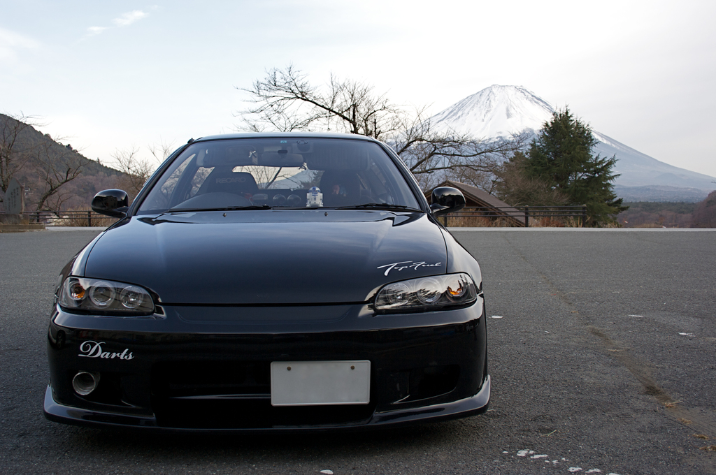 富士山とシビ