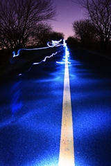 night road