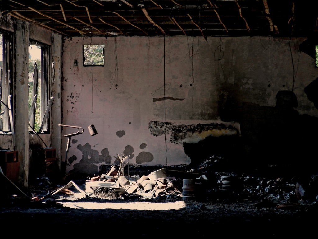 the ruins