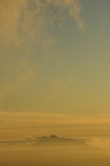 津軽富士遠景
