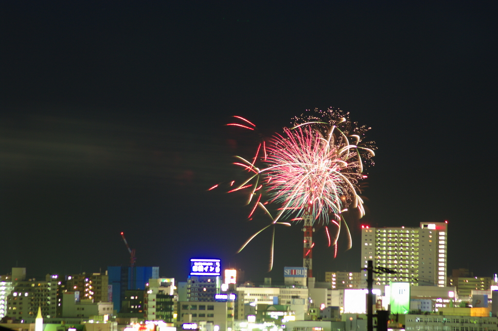 夏の花火