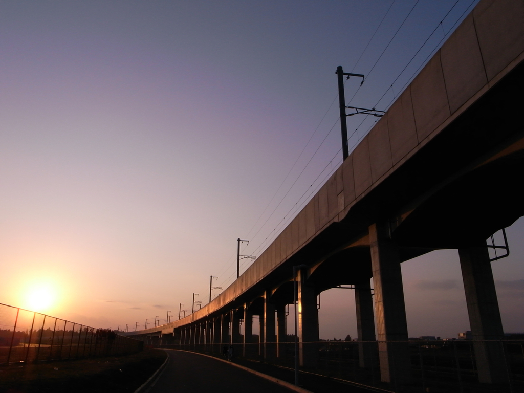 終点「夕陽」