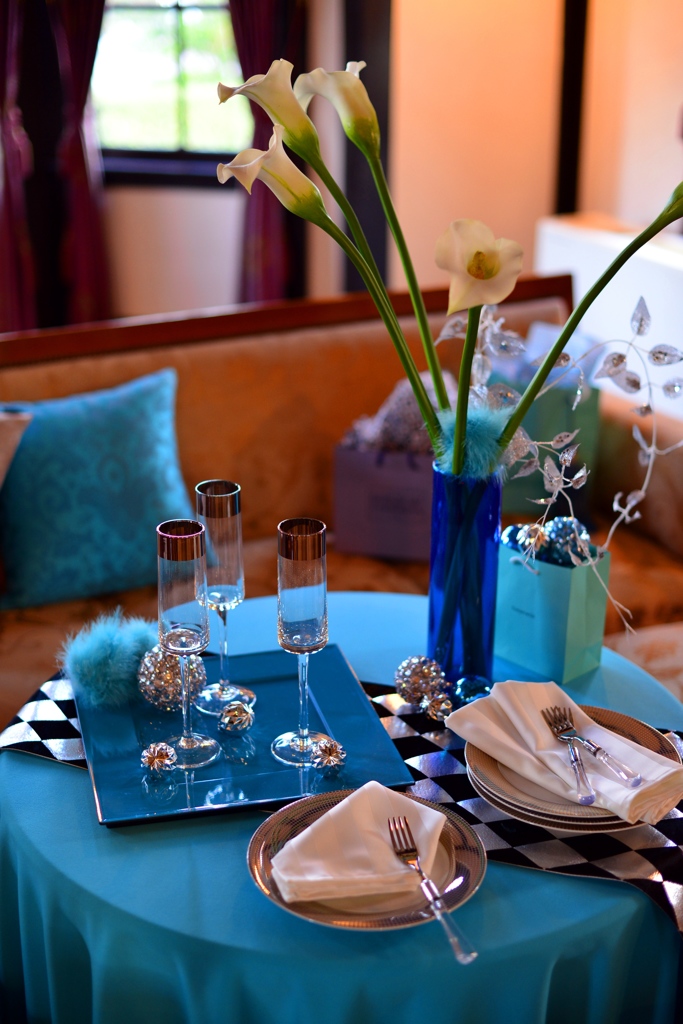 tableset blue