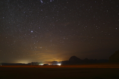 砂漠の星空2