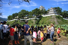 レンコン掘り大会！