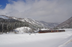 ﾘｿﾞｰﾄみのり号雪景色