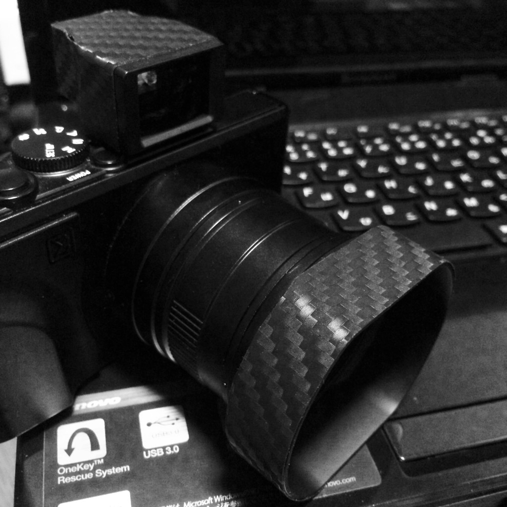 DP2S,カーボンファイバー風仕様