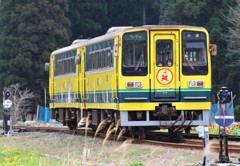 菜の花色のいすみ鉄道