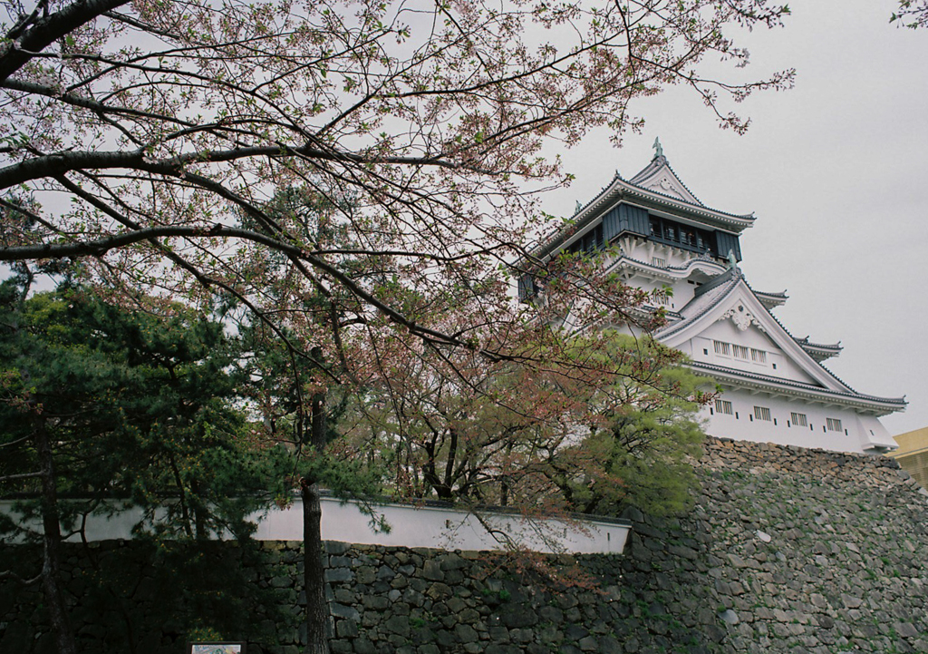 小倉城にて