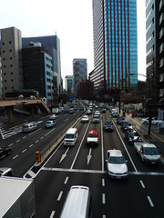 東京の路