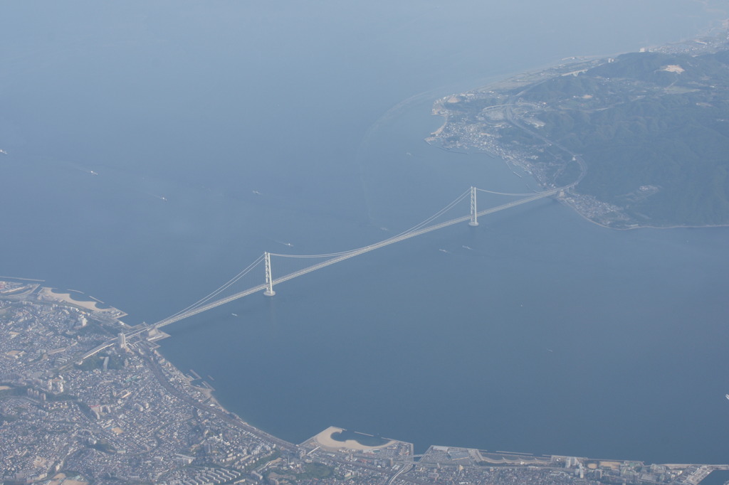 四国への大橋　明石海峡大橋