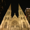 St. Patrick's Cathedral at night