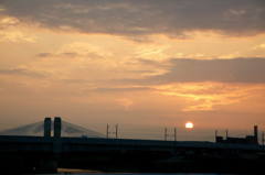 I街の日の出 2