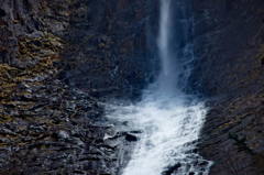 ハンノキ滝　中央部