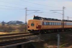 去りゆく列車　『北越』