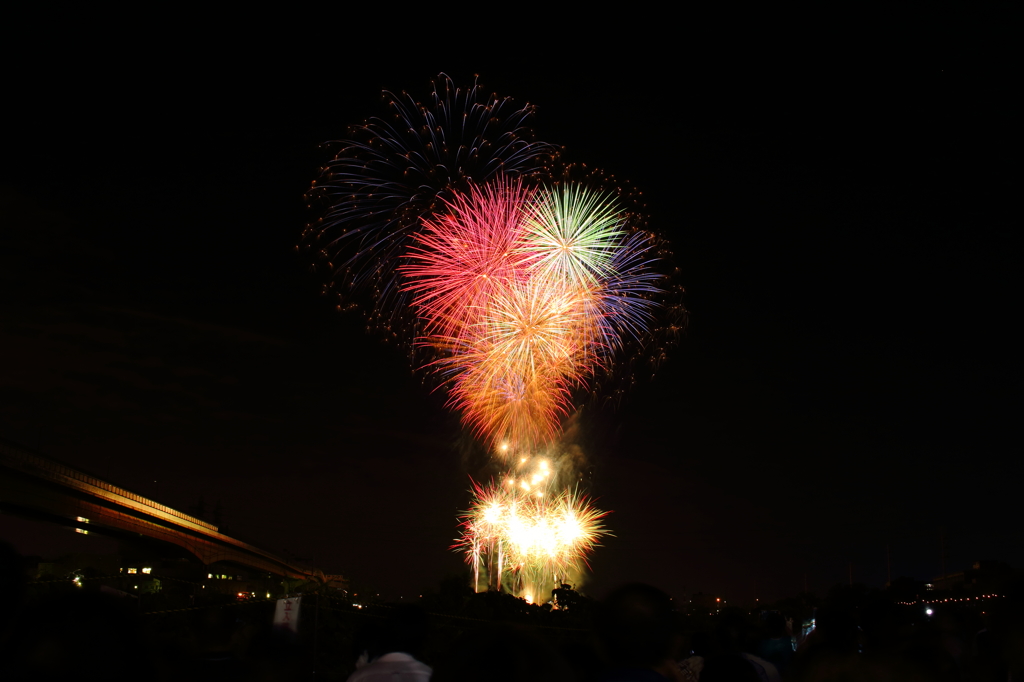 猪名川花火大会　練習