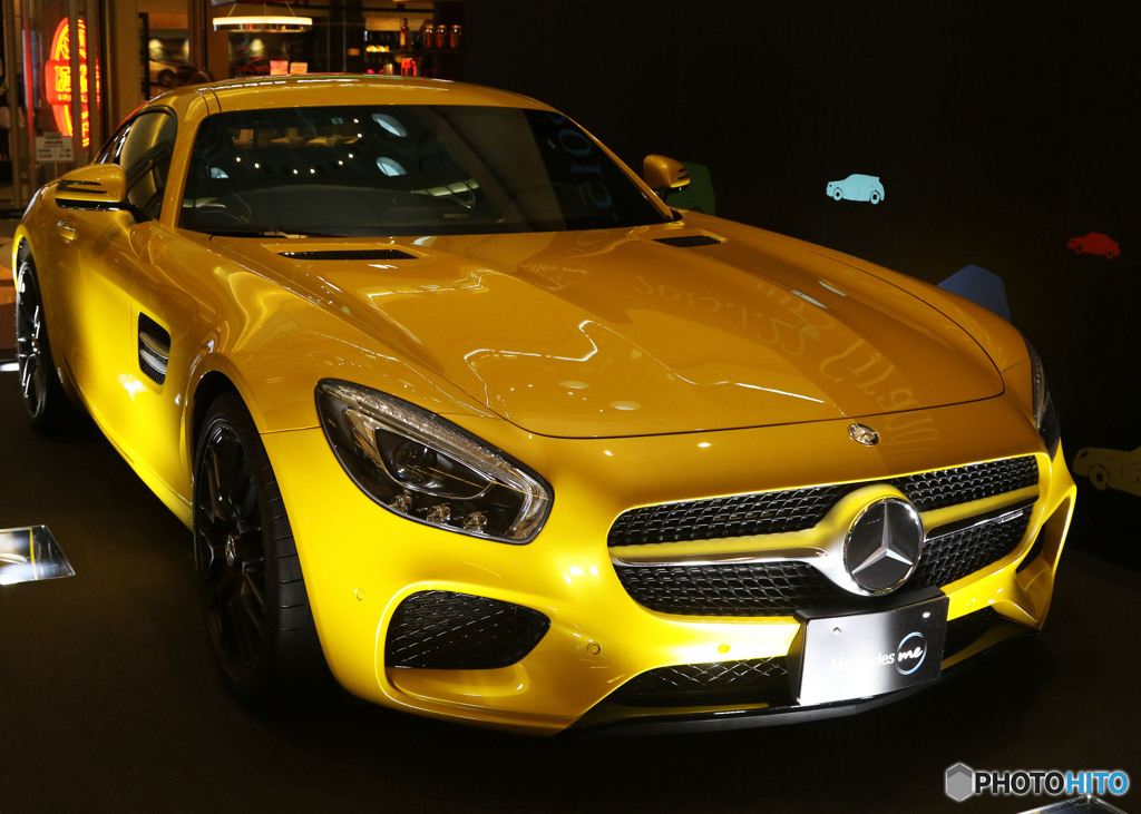羽田空港にAMG GT !?