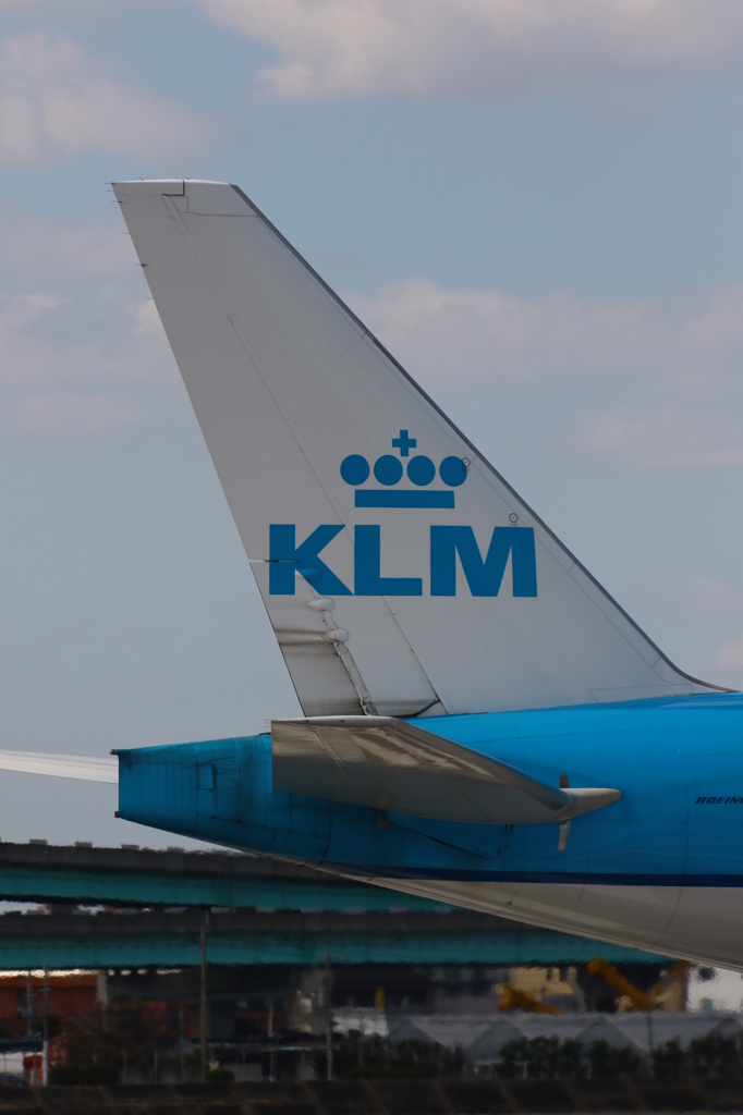 KLM 尾翼