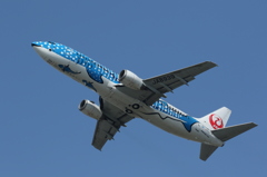 空を泳ぐ・・・