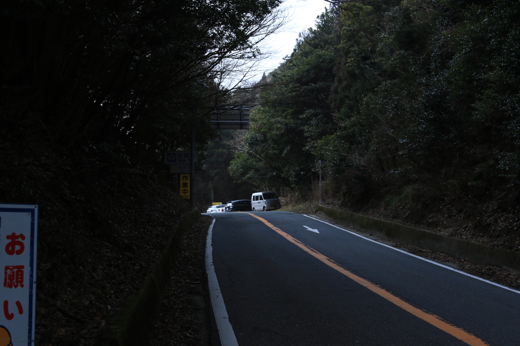 三瀬峠 頂上