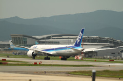 ７８７－９ 福岡ー羽田 初フライト