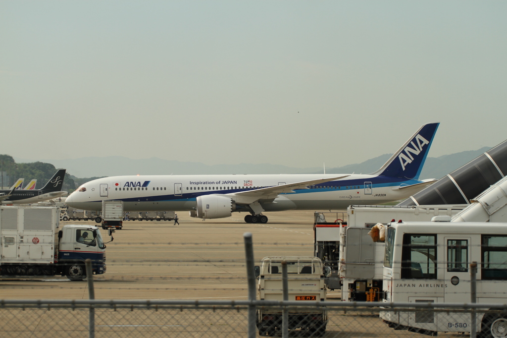 787－9 初フライト