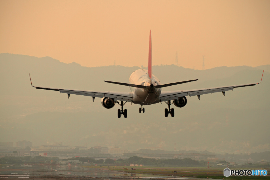 夕暮れlanding
