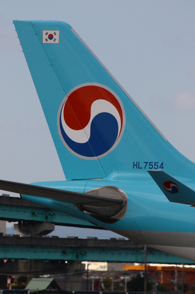 大韓航空 尾翼