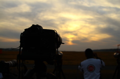 夕日でないかな・・・泣