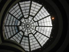 グッゲンハイム美術館の天井