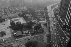 雨のとある上海①