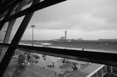 上海浦東空港にて②