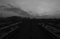 朝のとある陸橋①