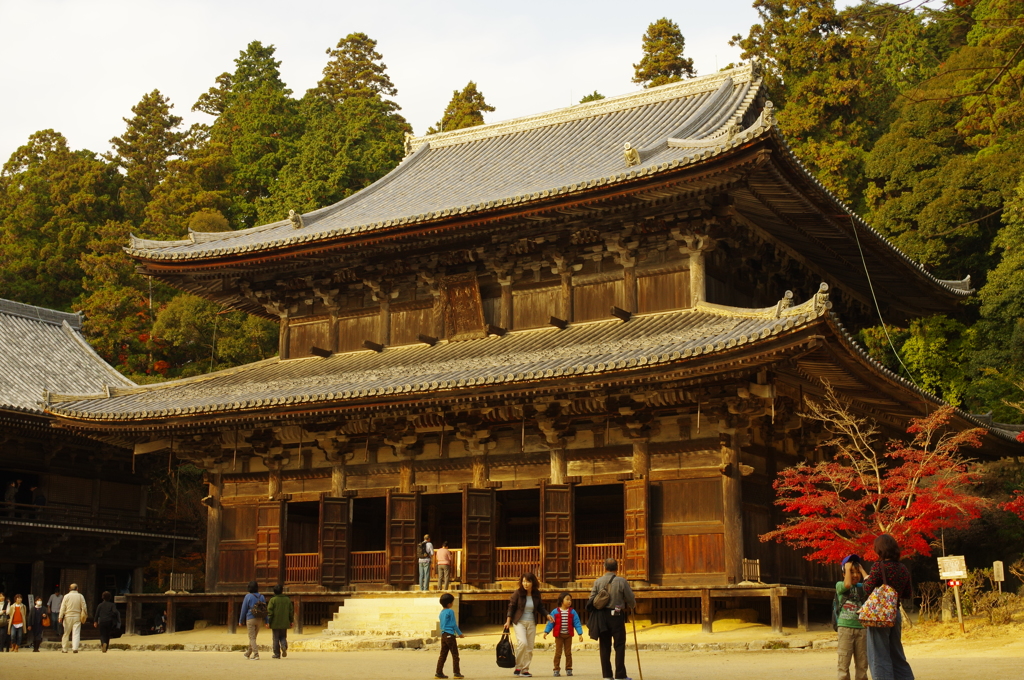 秋の書写山円教寺にて⑤