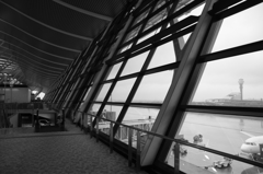 上海浦東空港にて⑤