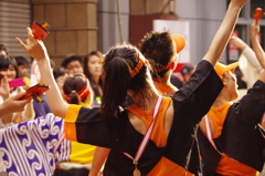 高知　よさこい祭りにて⑦