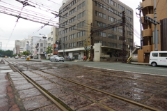 JRと路面電車が交わるところ①