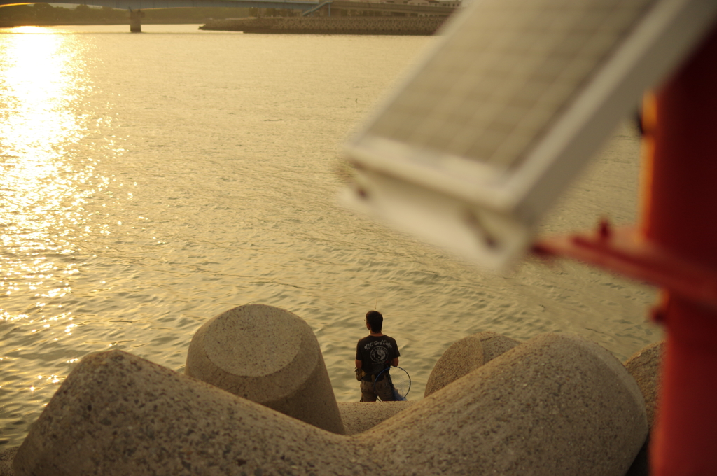 とある河口にて・・・