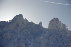立山スキーにて③
