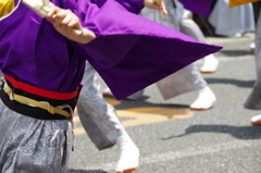 高知　よさこい祭りにて①