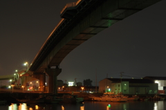 とある橋の夜景⑩