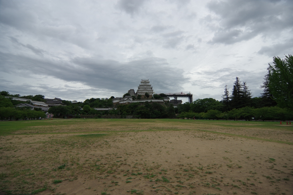夏、姫路城周辺にて⑩