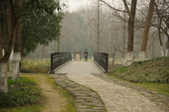 中国　春秋淹城遺公園にて⑦