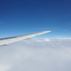 飛行機にて②