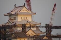 姫路城（工事中）②