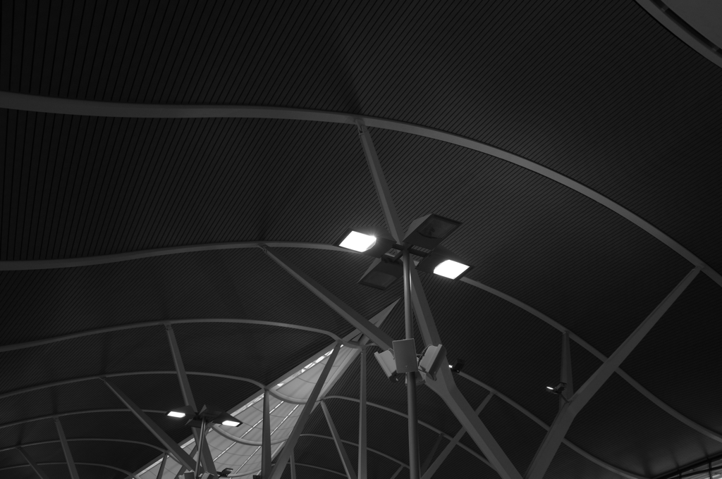 上海浦東空港にて⑨