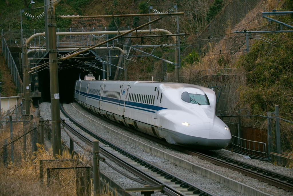 東海道新幹線・小原トンネル